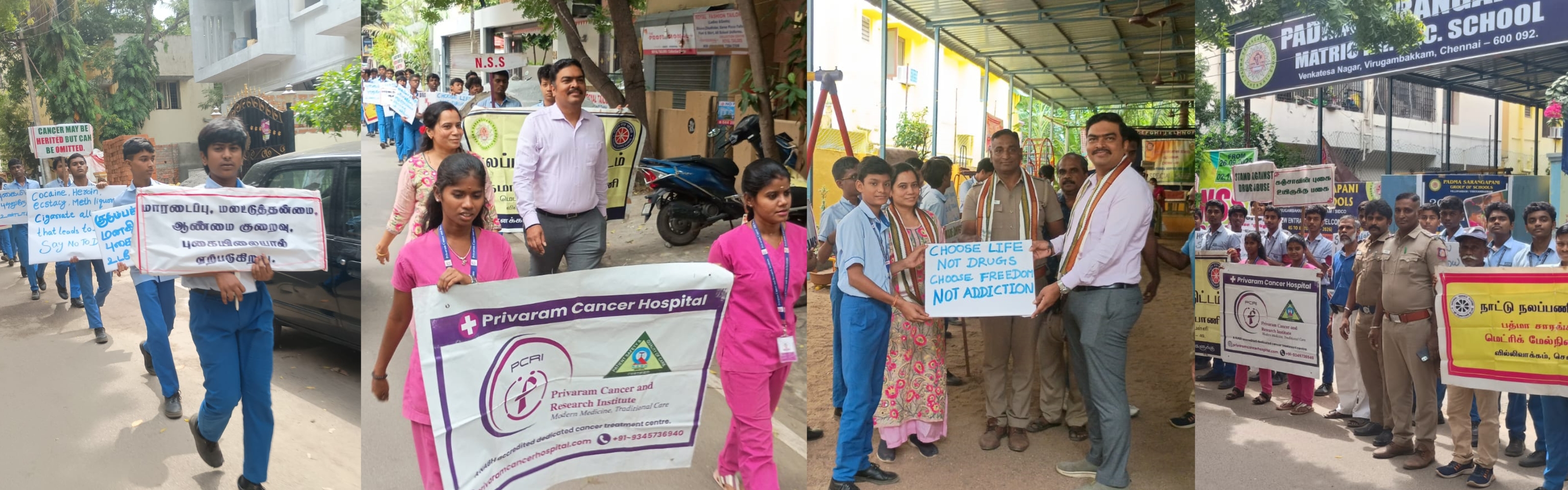 Cancer Awareness Walkathon: with the mission of promoting early detection and prevention of cancer